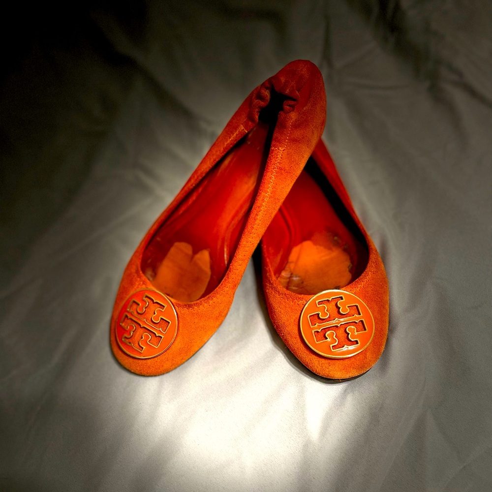 Tory Burch Suede Flats